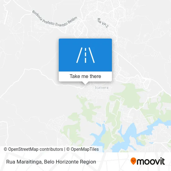 Rua Maraitinga map