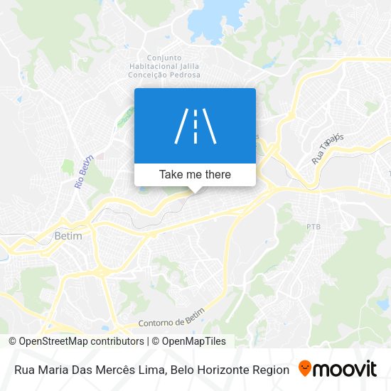 Rua Maria Das Mercês Lima map