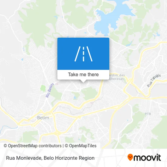 Rua Monlevade map