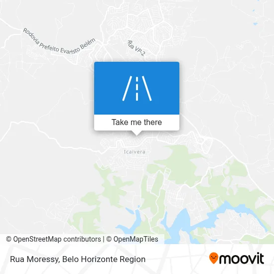 Rua Moressy map