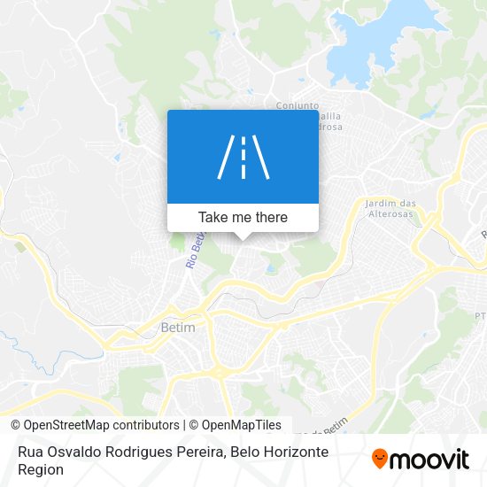 Rua Osvaldo Rodrigues Pereira map