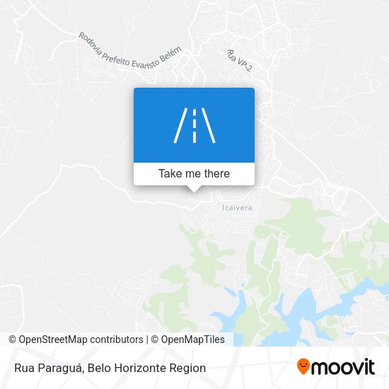 Rua Paraguá map