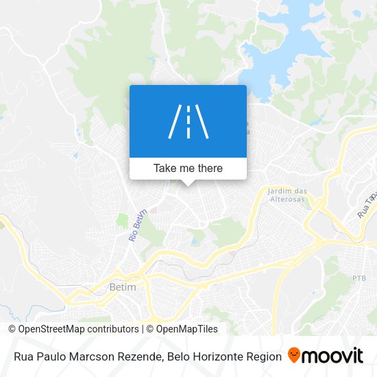 Rua Paulo Marcson Rezende map