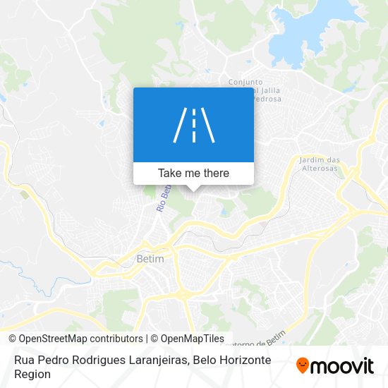 Rua Pedro Rodrigues Laranjeiras map