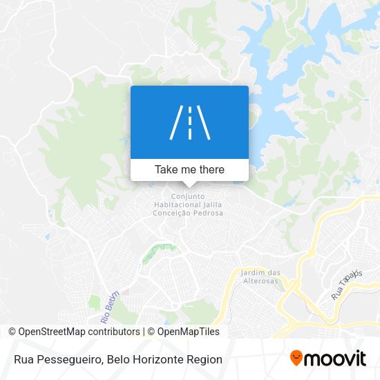 Rua Pessegueiro map