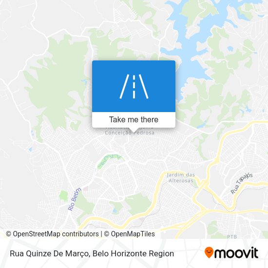 Rua Quinze De Março map