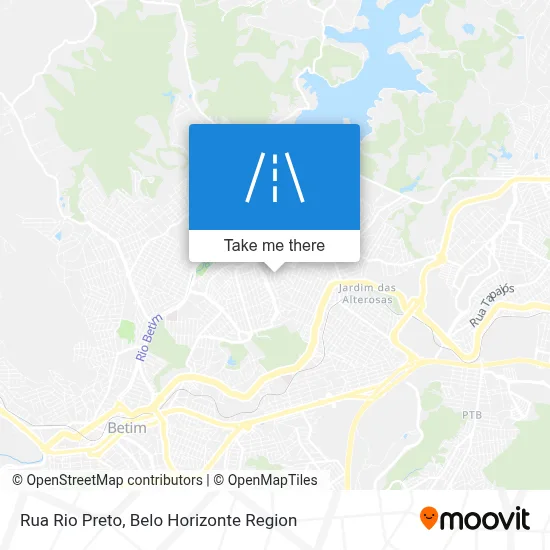 Rua Rio Preto map