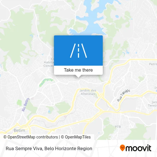 Rua Sempre Viva map