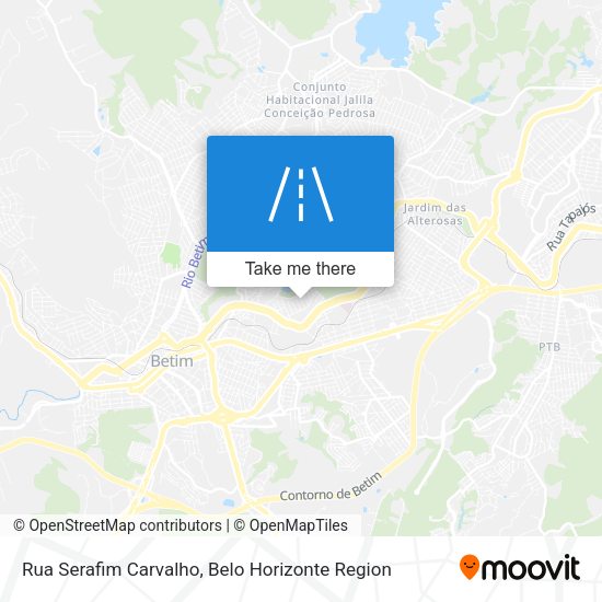 Rua Serafim Carvalho map