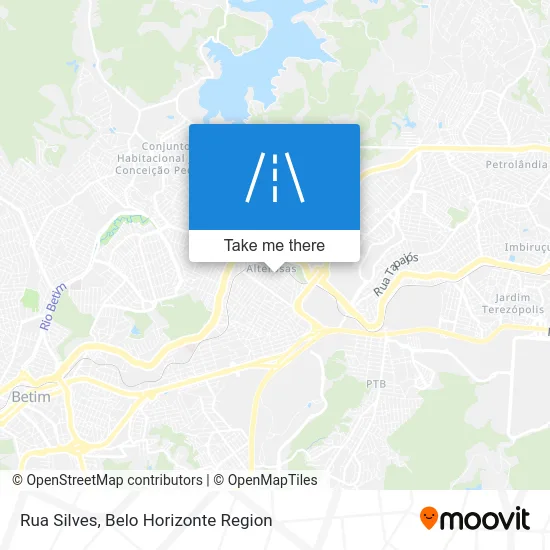 Rua Silves map