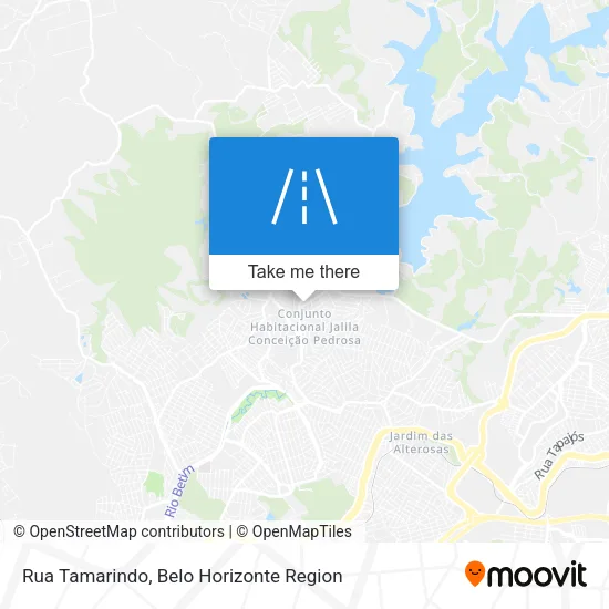Rua Tamarindo map