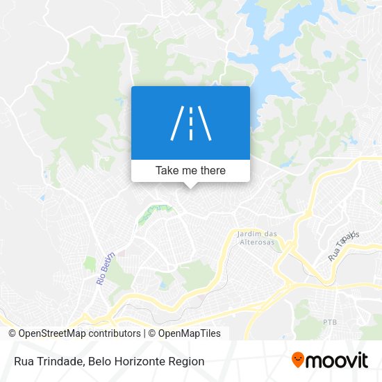 Rua Trindade map