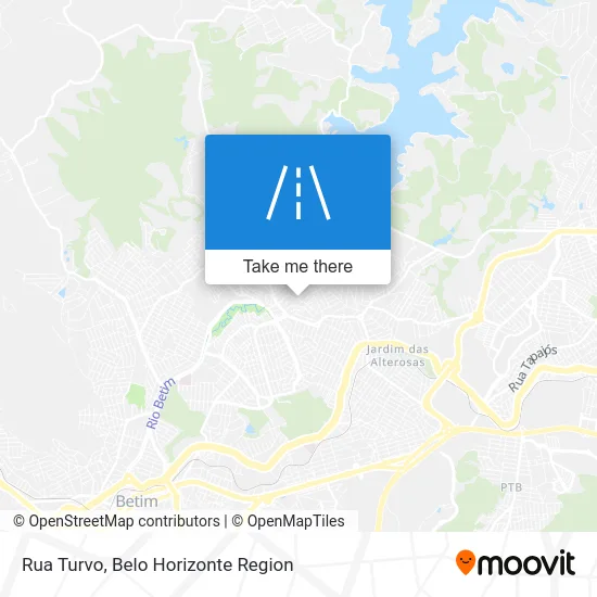 Rua Turvo map
