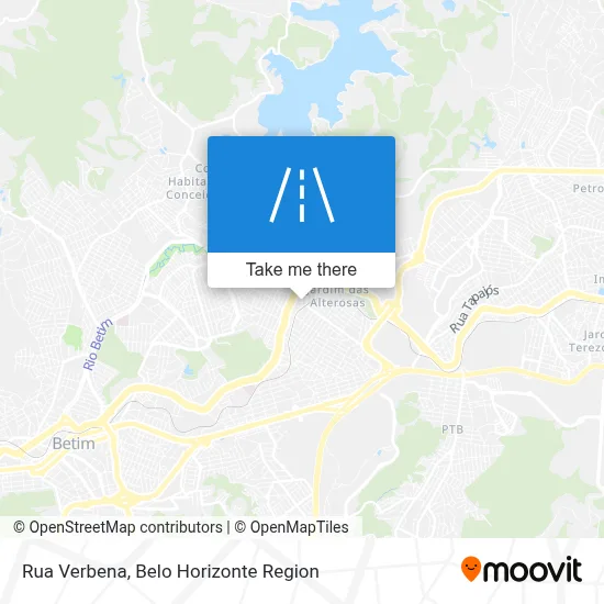 Rua Verbena map
