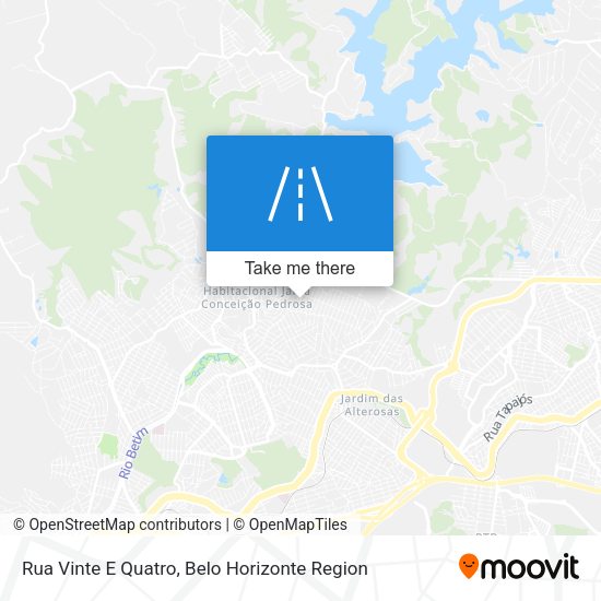 Rua Vinte E Quatro map