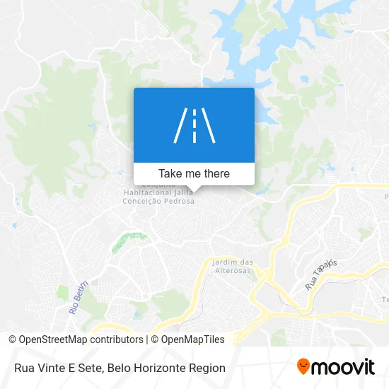 Rua Vinte E Sete map