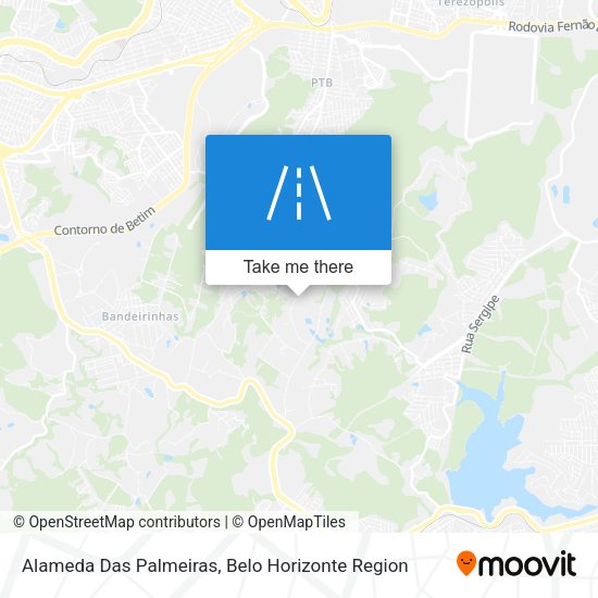 Alameda Das Palmeiras map