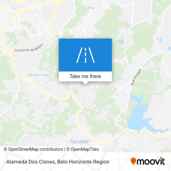 Alameda Dos Cisnes map