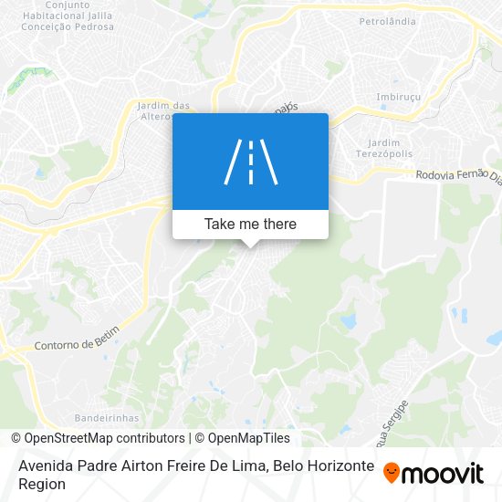 Avenida Padre Airton Freire De Lima map