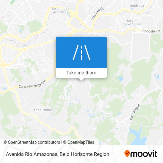 Avenida Rio Amazonas map