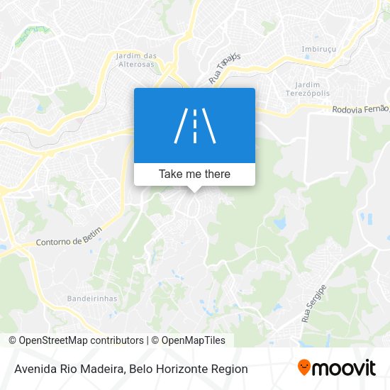 Avenida Rio Madeira map