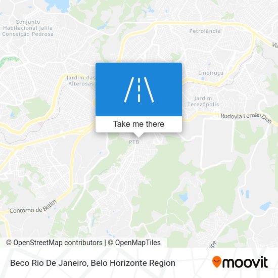 Beco Rio De Janeiro map