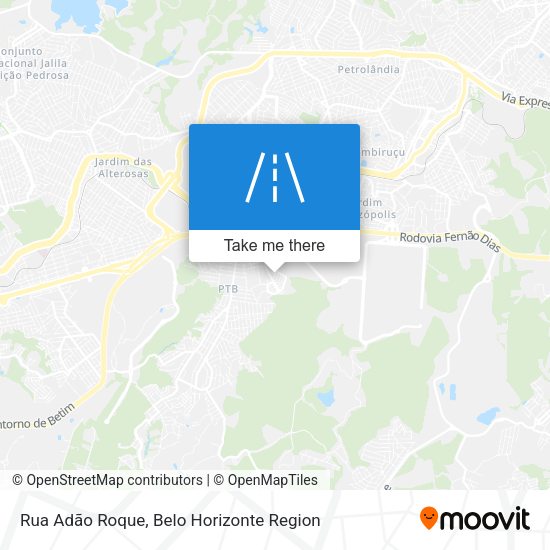 Rua Adão Roque map