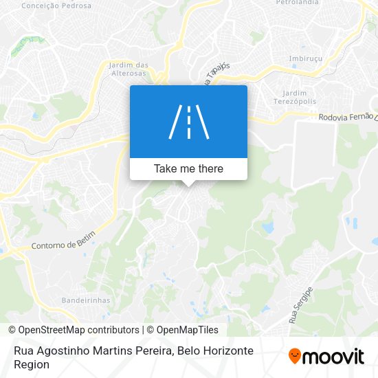 Rua Agostinho Martins Pereira map