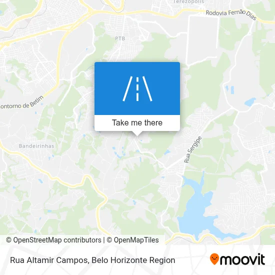 Rua Altamir Campos map
