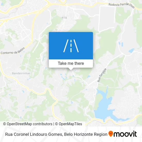 Rua Coronel Lindouro Gomes map