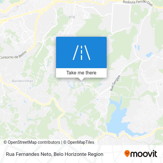 Rua Fernandes Neto map