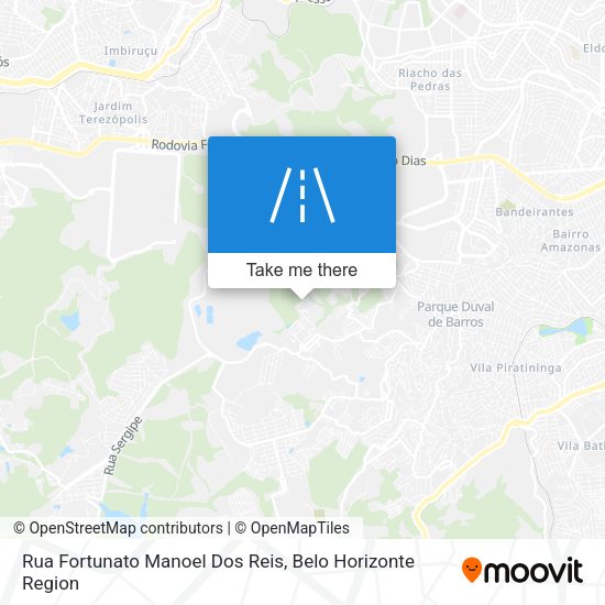 Rua Fortunato Manoel Dos Reis map
