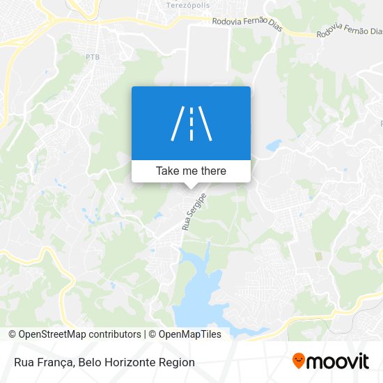Rua França map