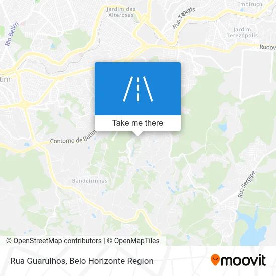 Rua Guarulhos map