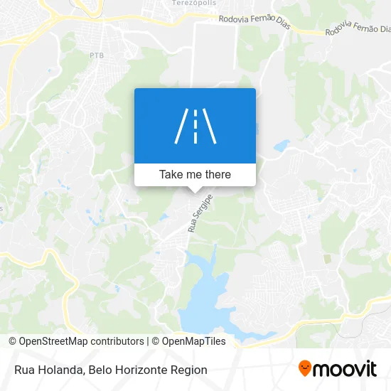 Rua Holanda map