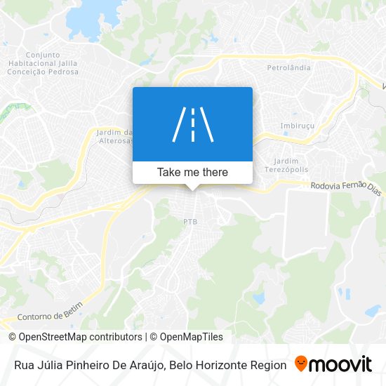 Rua Júlia Pinheiro De Araújo map