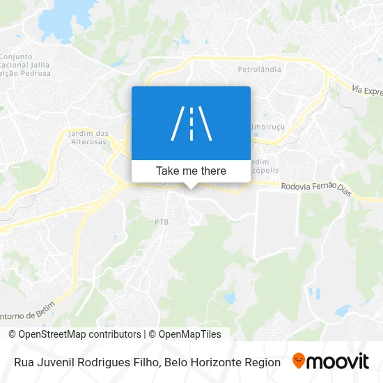 Rua Juvenil Rodrigues Filho map