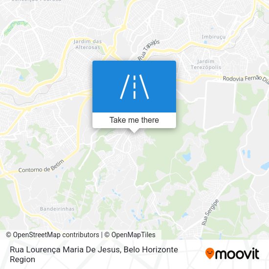 Rua Lourença Maria De Jesus map