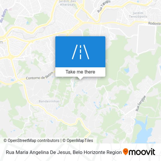 Rua Maria Angelina De Jesus map