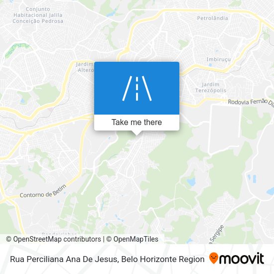 Rua Perciliana Ana De Jesus map