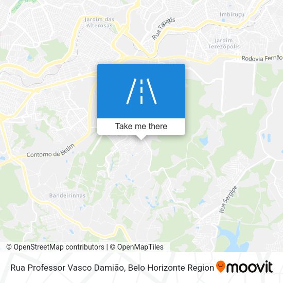 Rua Professor Vasco Damião map