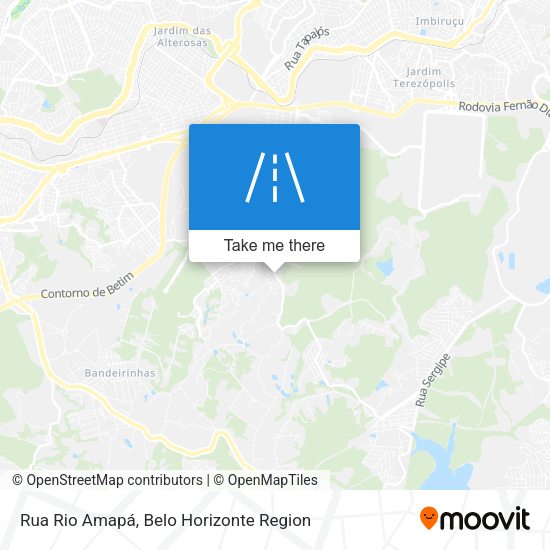 Rua Rio Amapá map