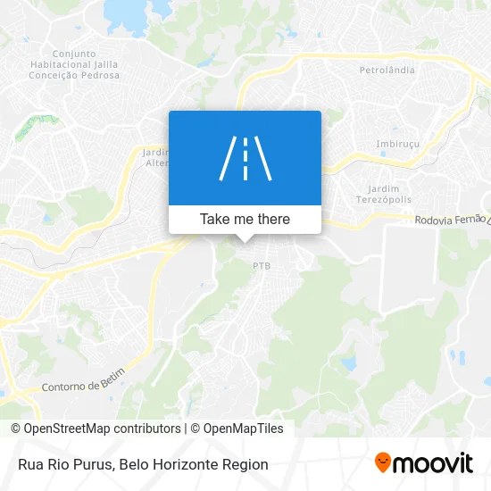Rua Rio Purus map