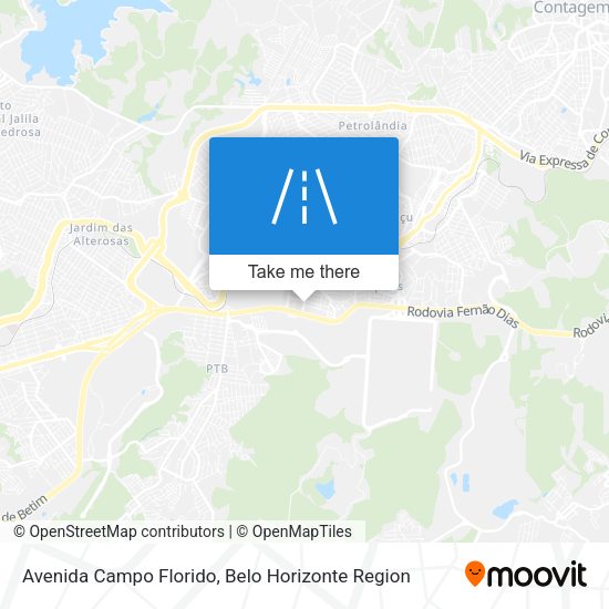 Avenida Campo Florido map