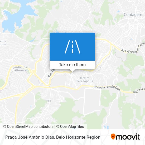 Praça José Antônio Dias map