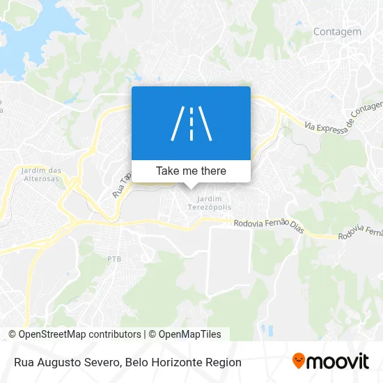 Rua Augusto Severo map