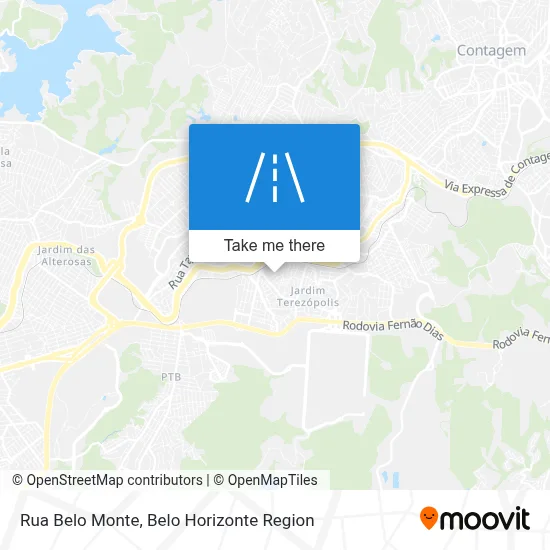 Rua Belo Monte map