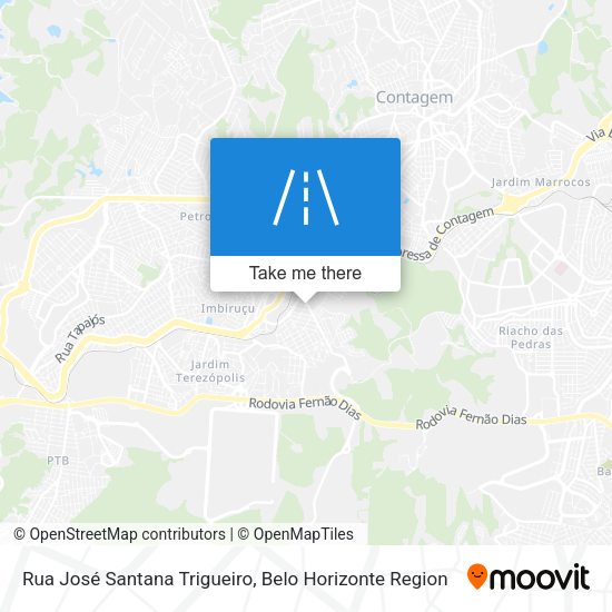Rua José Santana Trigueiro map