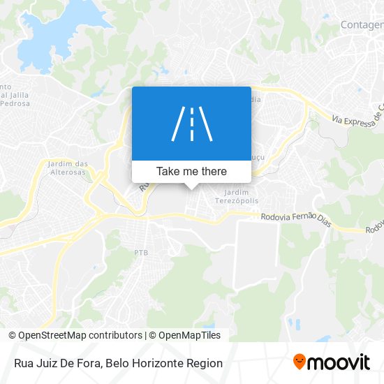 Rua Juiz De Fora map