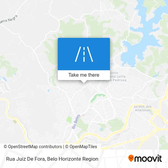 Rua Juiz De Fora map